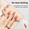 image:imageJODSONE Gel Nail Glue  165ml AntiDust amp Super Strong Nail Glue for False Nails TipsLow HeatNo BubblesCuring Smooth amp Long LastingCuring Needed U V Light165MLClear