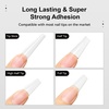 image:imageJODSONE Gel Nail Glue  165ml AntiDust amp Super Strong Nail Glue for False Nails TipsLow HeatNo BubblesCuring Smooth amp Long LastingCuring Needed U V Light165MLClear
