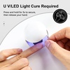 image:imageJODSONE Gel Nail Glue  165ml AntiDust amp Super Strong Nail Glue for False Nails TipsLow HeatNo BubblesCuring Smooth amp Long LastingCuring Needed U V Light165MLClear