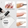 image:imageJODSONE Gel Nail Glue  165ml AntiDust amp Super Strong Nail Glue for False Nails TipsLow HeatNo BubblesCuring Smooth amp Long LastingCuring Needed U V Light165MLClear