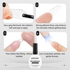 image:imageJODSONE Gel Nail Glue  165ml AntiDust amp Super Strong Nail Glue for False Nails TipsLow HeatNo BubblesCuring Smooth amp Long LastingCuring Needed U V Light165MLClear