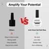 image:imageJODSONE Gel Nail Glue  165ml AntiDust amp Super Strong Nail Glue for False Nails TipsLow HeatNo BubblesCuring Smooth amp Long LastingCuring Needed U V Light165MLClear