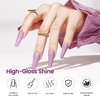 image:imageJODSONE Gel Nail Polish 10ml Light Purple Gel Polish Nail Soak Off U V LED Nail Lamp Art Manicure Salon DIY Home Gift for Women Girls10MLB06
