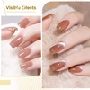 image:imageJODSONE Matte Gel Top Coat  165ml PowderResistant No Wipe Gel Top Coat for Chrome Powder Nail Art Smooth Matte Finish U V Curing RequiredG02
