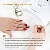 image:imageJODSONE Matte Gel Top Coat  165ml PowderResistant No Wipe Gel Top Coat for Chrome Powder Nail Art Smooth Matte Finish U V Curing RequiredG03