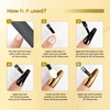 image:imageJODSONE Matte Gel Top Coat  165ml PowderResistant No Wipe Gel Top Coat for Chrome Powder Nail Art Smooth Matte Finish U V Curing RequiredG04