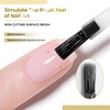 image:imageJODSONE Matte Gel Top Coat  165ml PowderResistant No Wipe Gel Top Coat for Chrome Powder Nail Art Smooth Matte Finish U V Curing RequiredG04