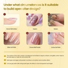image:imageJODSONE Matte Gel Top Coat  165ml PowderResistant No Wipe Gel Top Coat for Chrome Powder Nail Art Smooth Matte Finish U V Curing RequiredG05