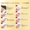 image:imageJODSONE Matte Gel Top Coat  165ml PowderResistant No Wipe Gel Top Coat for Chrome Powder Nail Art Smooth Matte Finish U V Curing RequiredG06