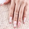 image:imageJODSONE Nude Pink Swirl Nail Art Liner Gel Polish10ml Classic Color 3D Nail Art Pens Effect Nail Print Design with Thin Brush for French Tips Manicure Painting DIY at Home  LB05