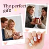 image:imageJODSONE Poke Gel Nail Polish Set 8 Colors with Professional Poke Base Coat Top Coat Wooden Nail Stick for Painting Gel Paint for Nails Art Design for Drawing Letters Patterns Wave Flower
