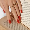 image:imageJODSONE Red Gel Nail Polish 1Pc 15ml Soak Off U V LED Gel Polish Nail Art Design Manicure Salon DIY At Home
