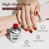 image:imageJODSONE Red Gel Nail Polish 1Pc 15ml Soak Off U V LED Gel Polish Nail Art Design Manicure Salon DIY At Home