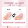 image:imageJODSONE Rubber Base Builder Gel for Nails6 Colors 10ml Rubber Base Gel SetBase Color amp Builder in Onefor Nail ThickeningStrengthenNude Purple Pink Brown