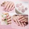 image:imageJODSONE Rubber Base Builder Gel for Nails6 Colors 10ml Rubber Base Gel SetBase Color amp Builder in Onefor Nail ThickeningStrengthenNude Purple Pink Brown