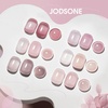 image:imageJODSONE Rubber Base Builder Gel for Nails6 Colors 10ml Rubber Base Gel SetBase Color amp Builder in Onefor Nail ThickeningStrengthenNude Purple Pink Brown