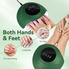 image:imageJODSONE U V LED Nail Lamp with Base Coat Top Coat Set Nail Dryer for Gel Polish for Nails with Automatic Sensor amp 4 TimersM007