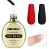 image:imageJODSONE Matte Gel Top Coat  165ml PowderResistant No Wipe Gel Top Coat for Chrome Powder Nail Art Smooth Matte Finish U V Curing RequiredG06