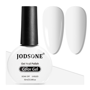 image:imageJODSONE 10ml Black Gel Nail Polish Black Gel Polish Soak Off Led Gel Polish Nail Art Manicure Salon Diy Need U V LampB02