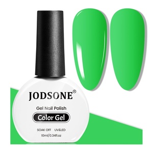 image:imageJODSONE 10ml Gel Bright Green Polish Green False Nails amp Accessories Color High Gloss Soak Off U V Gel Nail Manicure Salon DIY at HomeB42