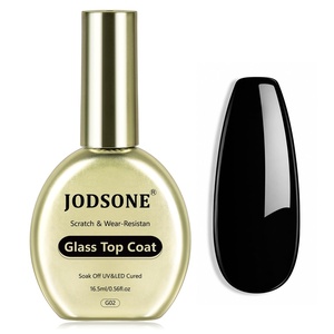 image:imageJODSONE Matte Gel Top Coat  165ml PowderResistant No Wipe Gel Top Coat for Chrome Powder Nail Art Smooth Matte Finish U V Curing RequiredG02