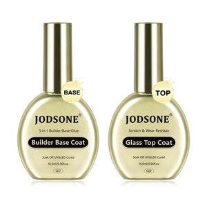image:imageJODSONE Matte Gel Top Coat  165ml PowderResistant No Wipe Gel Top Coat for Chrome Powder Nail Art Smooth Matte Finish U V Curing RequiredG0207