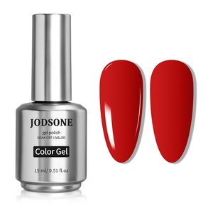 image:imageJODSONE Red Gel Nail Polish 1Pc 15ml Soak Off U V LED Gel Polish Nail Art Design Manicure Salon DIY At Home