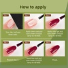 image:imageJODSONE 100 PCS Gel Nail Polish Kit No Wipe Soak off Base Coat and Matte Glossy Top Coat Gel Polish Collections for Salon and Home DIY Use0 Fl Oz Pack of 100