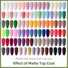 image:imageJODSONE 100 PCS Gel Nail Polish Kit No Wipe Soak off Base Coat and Matte Glossy Top Coat Gel Polish Collections for Salon and Home DIY Use0 Fl Oz Pack of 100