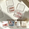 image:imageJODSONE 14Pcs Press on Nail Packaging Box with 30Pcs Adhesive Double Sided Tape Press on Nails Packaging Fake Nail Storage Case for Fake Nail Storage Nail Display Nail SalonClear