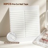 image:imageJODSONE 14Pcs Press on Nail Packaging Box with 30Pcs Adhesive Double Sided Tape Press on Nails Packaging Fake Nail Storage Case for Fake Nail Storage Nail Display Nail SalonClear