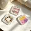 image:imageJODSONE 14Pcs Press on Nail Packaging Box with 30Pcs Adhesive Double Sided Tape Press on Nails Packaging Fake Nail Storage Case for Fake Nail Storage Nail Display Nail SalonClear