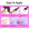 image:imageJODSONE 165ml Nail Glue Gel Clear and LongLasting Requires a Manicure Lamp to Cure for Attaching False Nails Repairing Broken Nails and Securing Decorations165ml Clear 2Pack