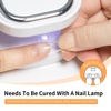 image:imageJODSONE 165ml Nail Glue Gel Clear and LongLasting Requires a Manicure Lamp to Cure for Attaching False Nails Repairing Broken Nails and Securing Decorations2pcs15mlnail glue