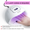 image:imageJODSONE 165ml Nail Glue Gel Clear and LongLasting Requires a Manicure Lamp to Cure for Attaching False Nails Repairing Broken Nails and Securing Decorations165ml Clear 2Pack