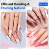 image:imageJODSONE 165ml Nail Glue Gel Clear and LongLasting Requires a Manicure Lamp to Cure for Attaching False Nails Repairing Broken Nails and Securing Decorations165ml Clear
