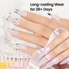 image:imageJODSONE 165ml Nail Glue Gel Clear and LongLasting Requires a Manicure Lamp to Cure for Attaching False Nails Repairing Broken Nails and Securing Decorations10ml Clear