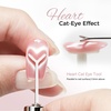 image:imageJODSONE 3in1 Cat Eye Magnet Nail Art ToolPink Gold Cylindrical amp Round Ball Nail Magnet Pens MultiEffect Magnets for Cat Eye Gel Polish DIY at Home SalonMagnet Only No Gel IncludedCT2