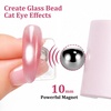 image:imageJODSONE 3in1 Cat Eye Magnet Nail Art ToolPink Gold Cylindrical amp Round Ball Nail Magnet Pens MultiEffect Magnets for Cat Eye Gel Polish DIY at Home SalonMagnet Only No Gel IncludedCTU2