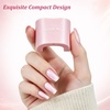 image:imageJODSONE 3in1 Cat Eye Magnet Nail Art ToolPink Gold Cylindrical amp Round Ball Nail Magnet Pens MultiEffect Magnets for Cat Eye Gel Polish DIY at Home SalonMagnet Only No Gel IncludedCTU2