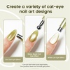 image:imageJODSONE 3in1 Cat Eye Magnet Nail Art ToolPink Gold Cylindrical amp Round Ball Nail Magnet Pens MultiEffect Magnets for Cat Eye Gel Polish DIY at Home SalonMagnet Only No Gel IncludedMetal