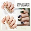 image:imageJODSONE 3in1 Cat Eye Magnet Nail Art ToolPink Gold Cylindrical amp Round Ball Nail Magnet Pens MultiEffect Magnets for Cat Eye Gel Polish DIY at Home SalonMagnet Only No Gel IncludedGold