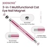 image:imageJODSONE 3in1 Cat Eye Magnet Nail Art ToolPink Gold Cylindrical amp Round Ball Nail Magnet Pens MultiEffect Magnets for Cat Eye Gel Polish DIY at Home SalonMagnet Only No Gel IncludedRoseGold