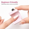 image:imageJODSONE 3in1 Cat Eye Magnet Nail Art ToolPink Gold Cylindrical amp Round Ball Nail Magnet Pens MultiEffect Magnets for Cat Eye Gel Polish DIY at Home SalonMagnet Only No Gel IncludedCTU2