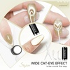 image:imageJODSONE 3in1 Cat Eye Magnet Nail Art ToolPink Gold Cylindrical amp Round Ball Nail Magnet Pens MultiEffect Magnets for Cat Eye Gel Polish DIY at Home SalonMagnet Only No Gel IncludedGold