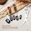 image:imageJODSONE 3in1 CatEye Magnet Nail Art ToolCylindrical amp Ball Magnet PensFlexible MultiEffect Magnet for Cat Eye Gel Polish DIY Home SalonMagnet Only No Gel IncludedM01