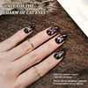 image:imageJODSONE 3in1 CatEye Magnet Nail Art ToolCylindrical amp Ball Magnet PensFlexible MultiEffect Magnet for Cat Eye Gel Polish DIY Home SalonMagnet Only No Gel IncludedM04Black Hole Cat Eye Magnet