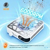 image:imageJODSONE Mini 6000RPM Nail Dust Collector with 30 Filters 10Speed Adjustment Rechargeable Portable Nail Salon Professional Use