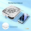 image:imageJODSONE Mini 6000RPM Nail Dust Collector with 30 Filters 10Speed Adjustment Rechargeable Portable Nail Salon Professional Use