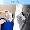 image:imageJODSONE Mini 6000RPM Nail Dust Collector with 30 Filters 10Speed Adjustment Rechargeable Portable Nail Salon Professional Use